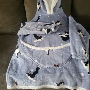 Women's Oversized Hoodie (fake Oodie) with oversized pockets